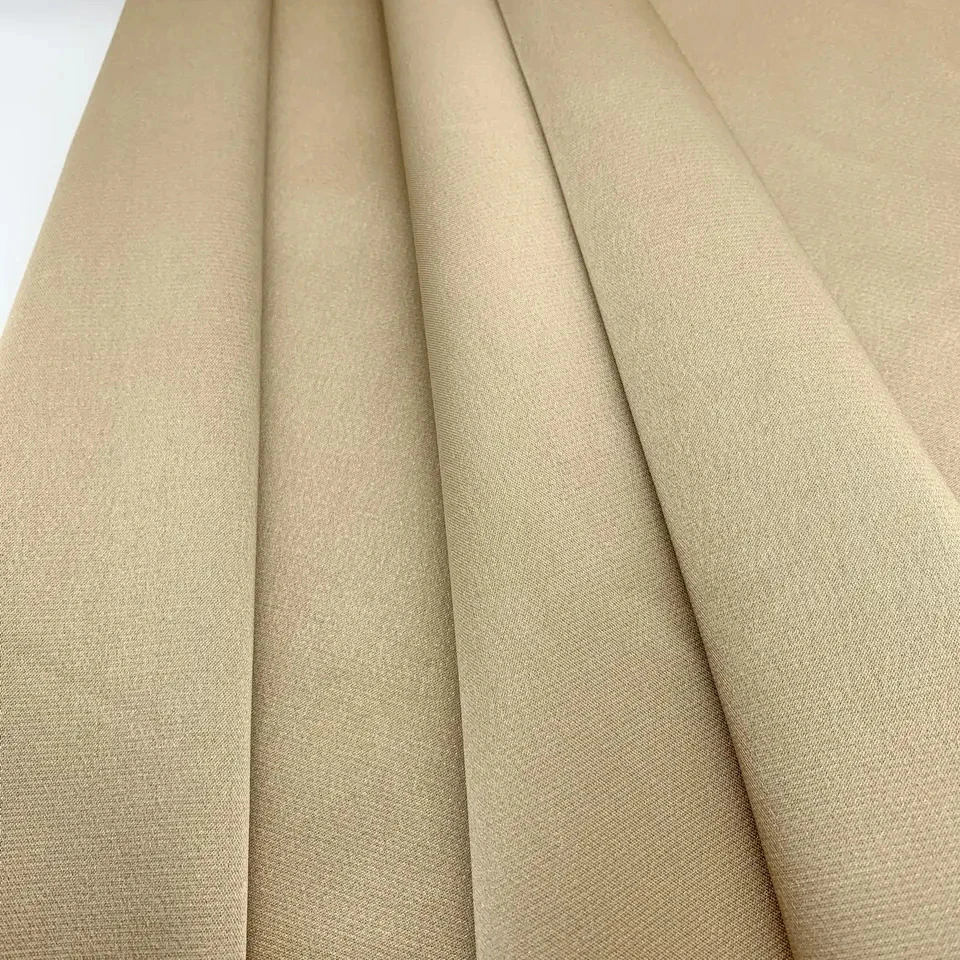 Design tendance doux sensation Twisted imitted Acetate Lurex Stinite Pongee Tissu polyester
