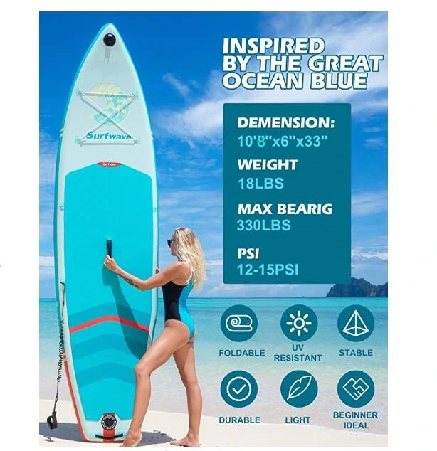 Factory Cheap Durable Inflatable Paddle Board Inflatable Sup Fishing Isup for Surfing Surfboard with Seat Inflatable Paddleboard