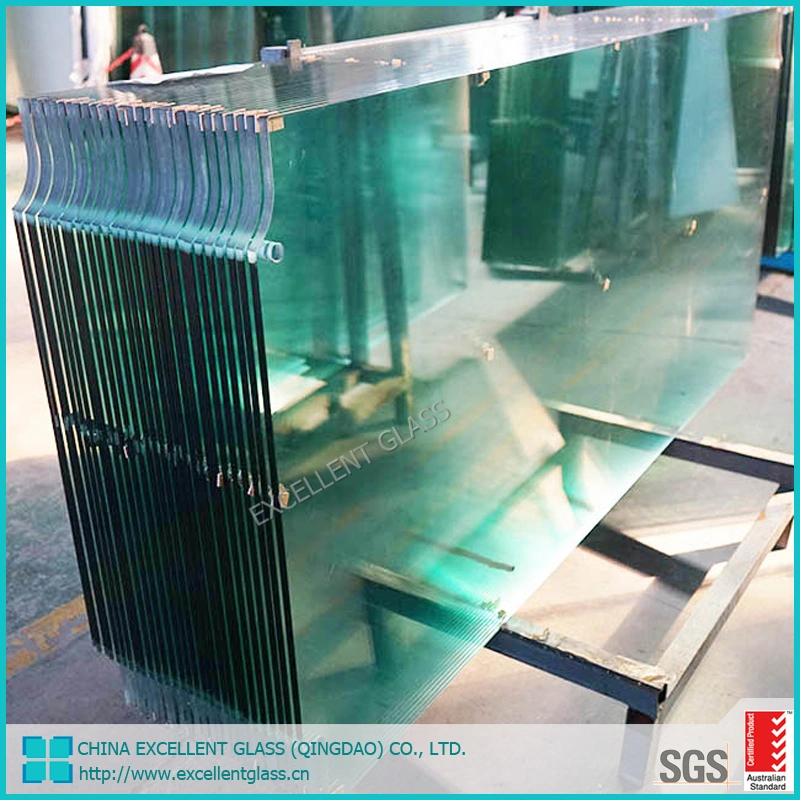 10mm Thick Panel Clear/Ultra Clear/Tinted/Stained/Colored Tempered Glass for Commercial Building