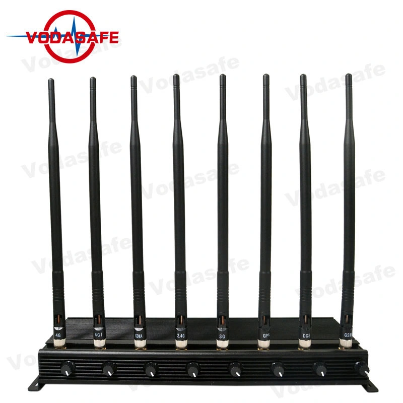 2g 3G 4G WiFi GPS VHF UHF Mobile Phone Signal Jammer Jamming 50 M WiFi Signal Jammer