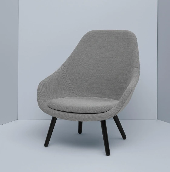 China Foshan Chair Factory Fiberglass Preston Scoop Leisure Waiting Chair