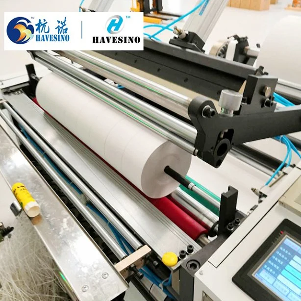 Cash Register Printing Paper Excess Receipt Voucher Shopping List 80*80mm POS Thermal Paper Roll Slitting Rewinding Machine