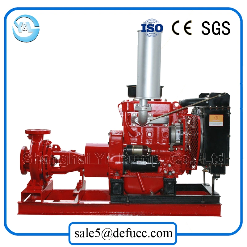 Low Pressure End Suction Diesel Centrifugal Water Pump for Drain