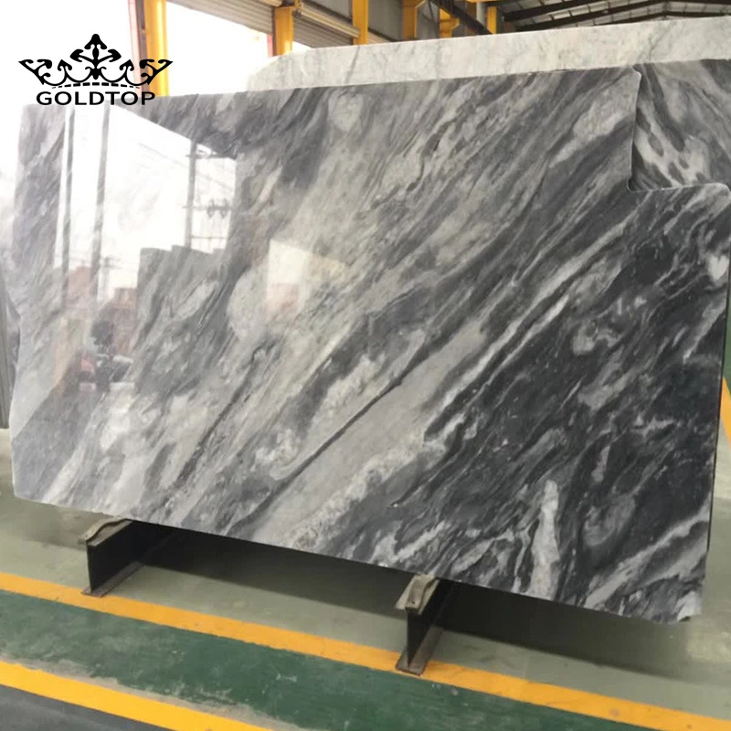 China Good Price Silver /White/Beige/Black New Bardige Grey Marble Stairs for Home Hotel Wall Floor Countertop Mosaic Design