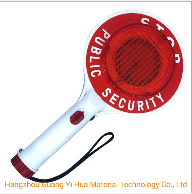 Handle Solar Powered Traffic Light Flasher Barricade Portable LED Warning Lights Traffic Warning Flasher