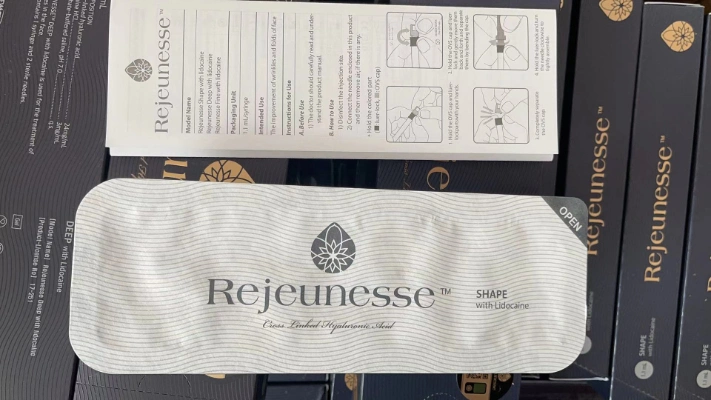 منتج Rejeunesse Hyaluronic Acid 1.1مل Dermal Filler Cross-Linked Skin Care