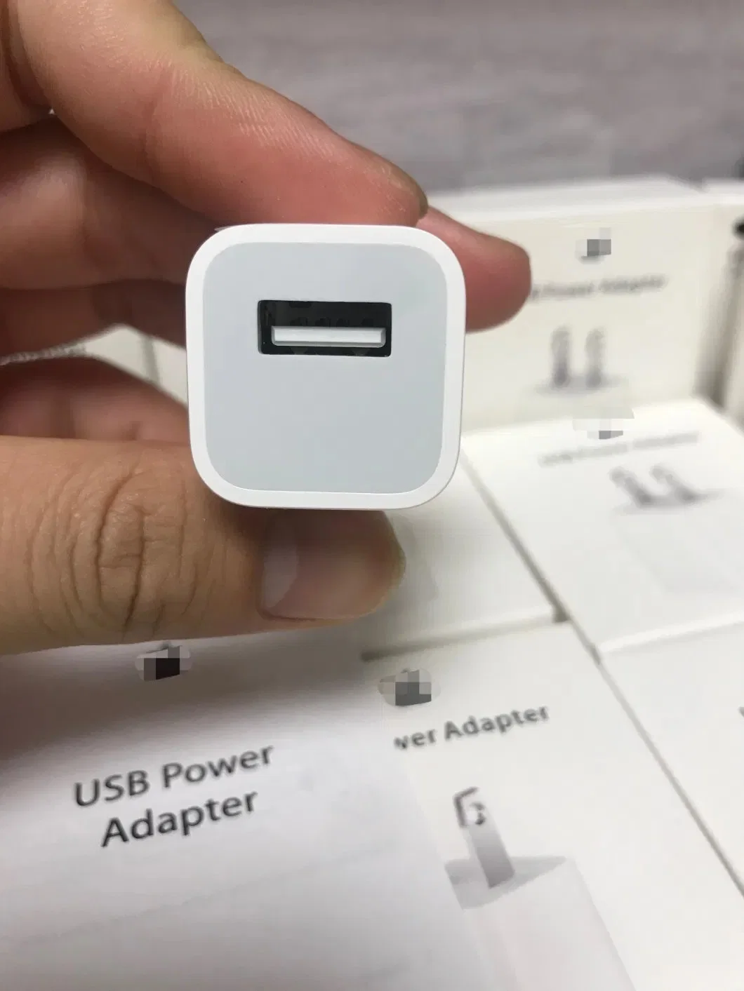 Us Standard 5W USB Charger Mobile Charger Mobile Phone Charger Fast Charger Power Adaptor