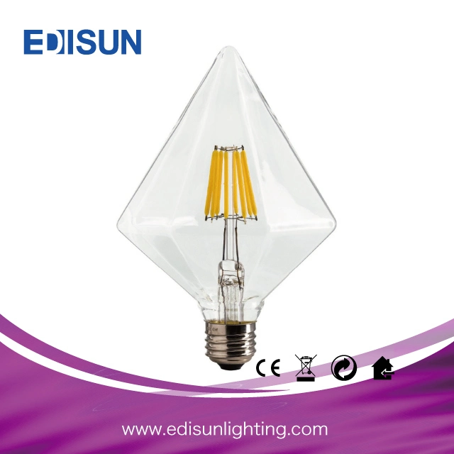 A60 2W/4W/6W/8W/10W LED Filament Bulb for Lighting and Decoration