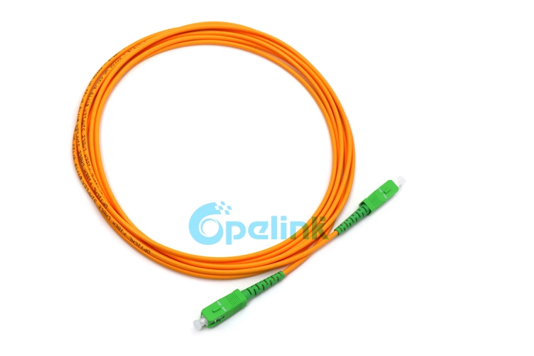 OEM Sc/APC-SC/APC Sm de fibra óptica simple puente con una alta calidad