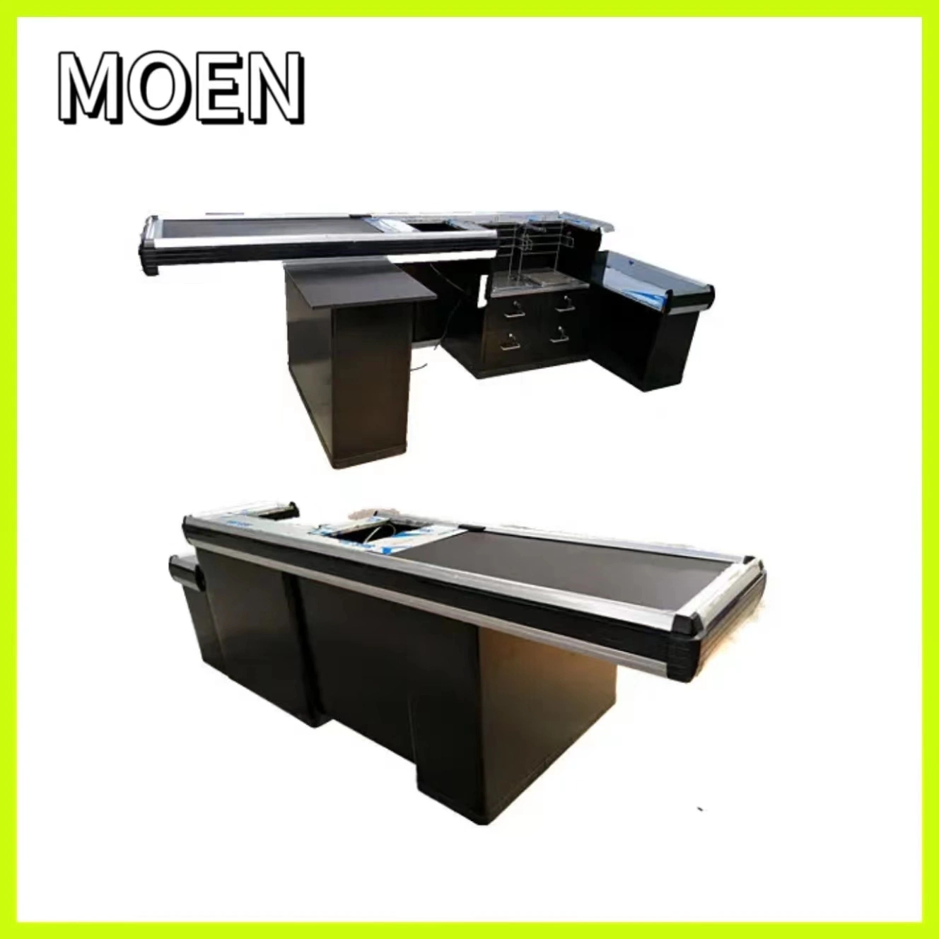 Supermarket Retail Grocery Store Shop Electric Cash Cashier Table Desk Register