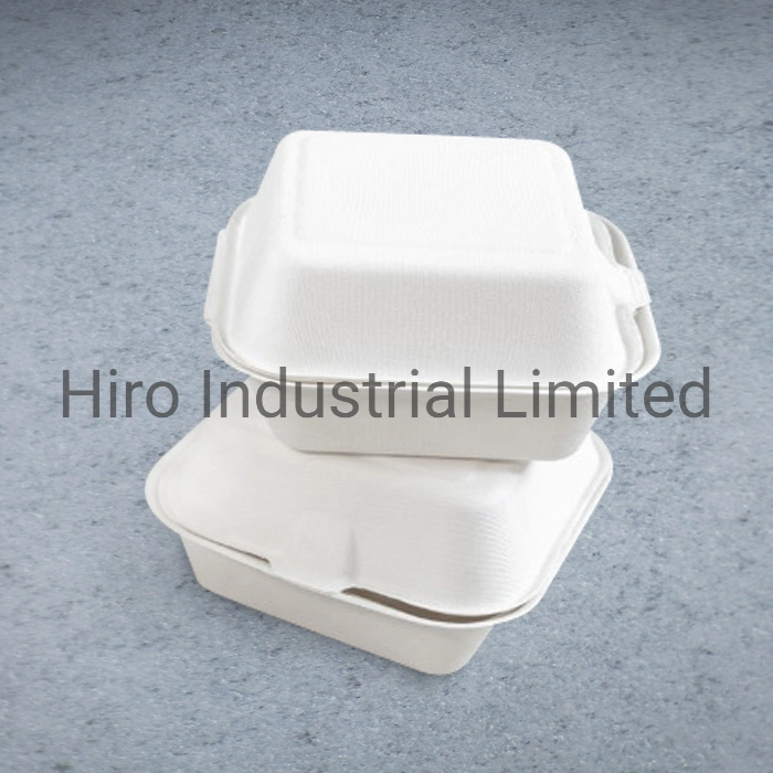 Disposable Tablewares/Sugarcane/ Clamshell Food Box/Biodegradable Tablewares