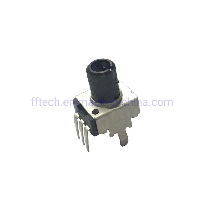 Factory Supply Vertical Type Dual-Unit Plastic Shaft R093 Rotary Potentiometer Audio Equipment