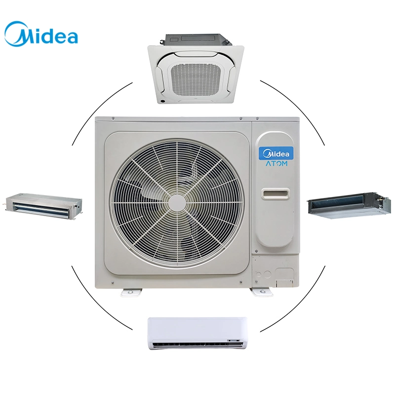 Mini VRF Comercial leve Midea clima Atom B Series 16kw Unidade de ar condicionado para exterior do inversor de ar dividido para o hospital