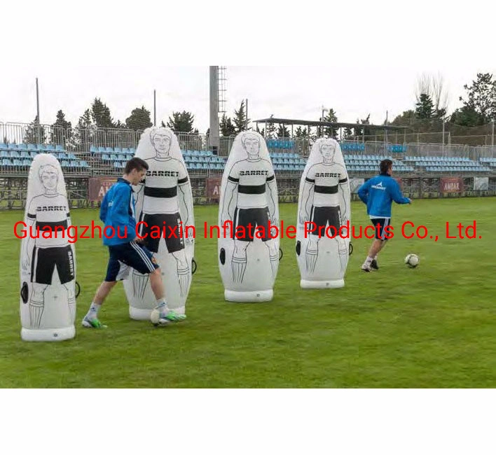 175cm goleiro manequim de treinamento de futebol basculante do equipamento de treino