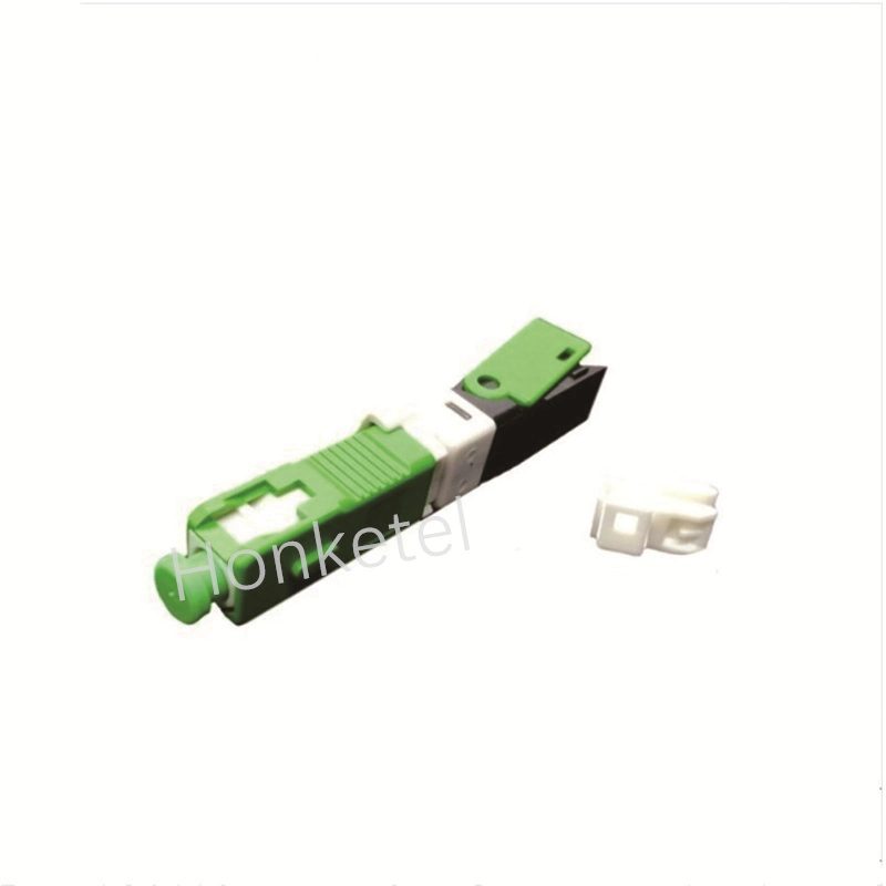 Fiber Optic Sc APC/Upc Fast Connector Quick Connector Assembly Optical Connector Fast Connector for Drop Cable