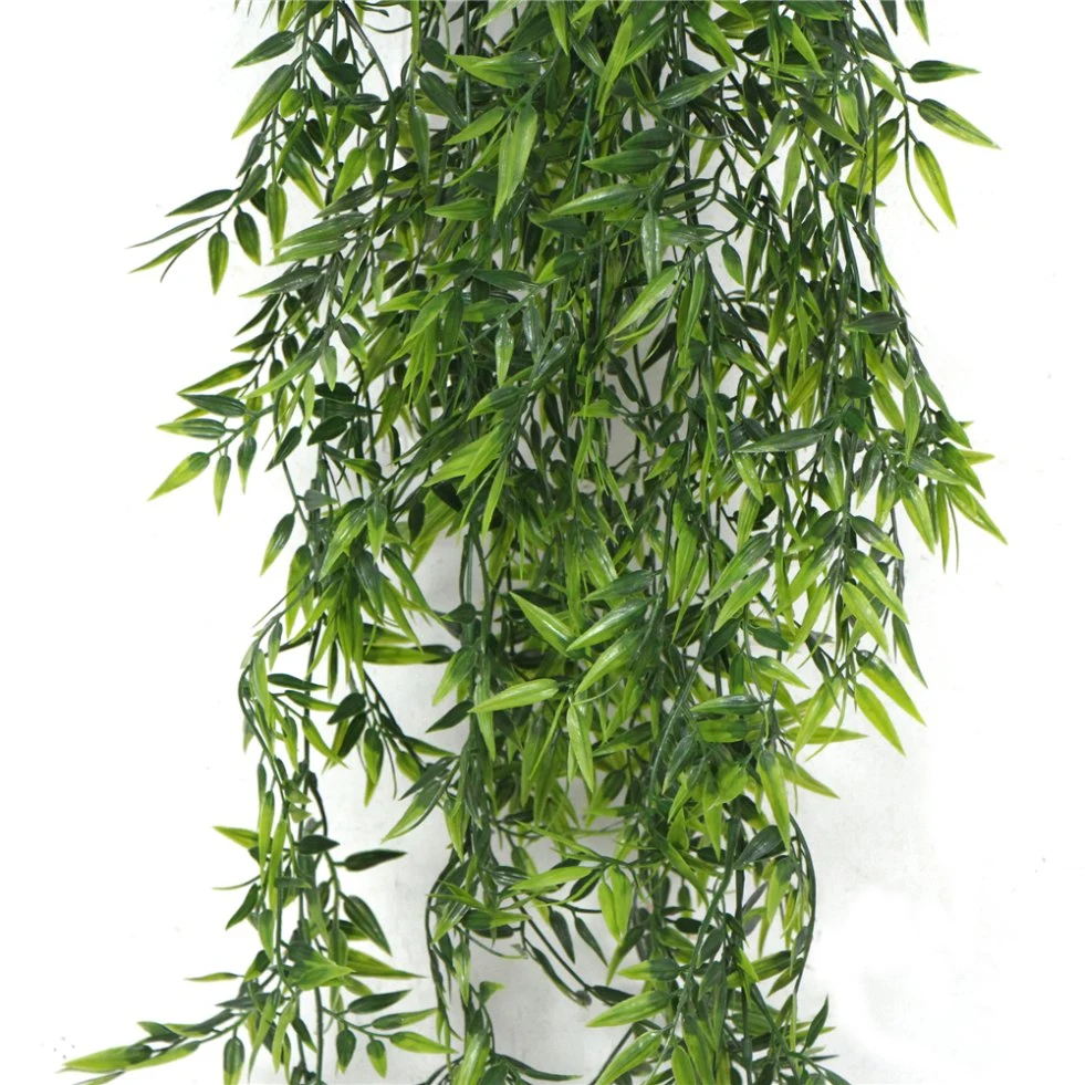 Wholesale/Supplier Cheap 120cm Nantian Bamboo Hanging Plant Foliage for Wall Decoration