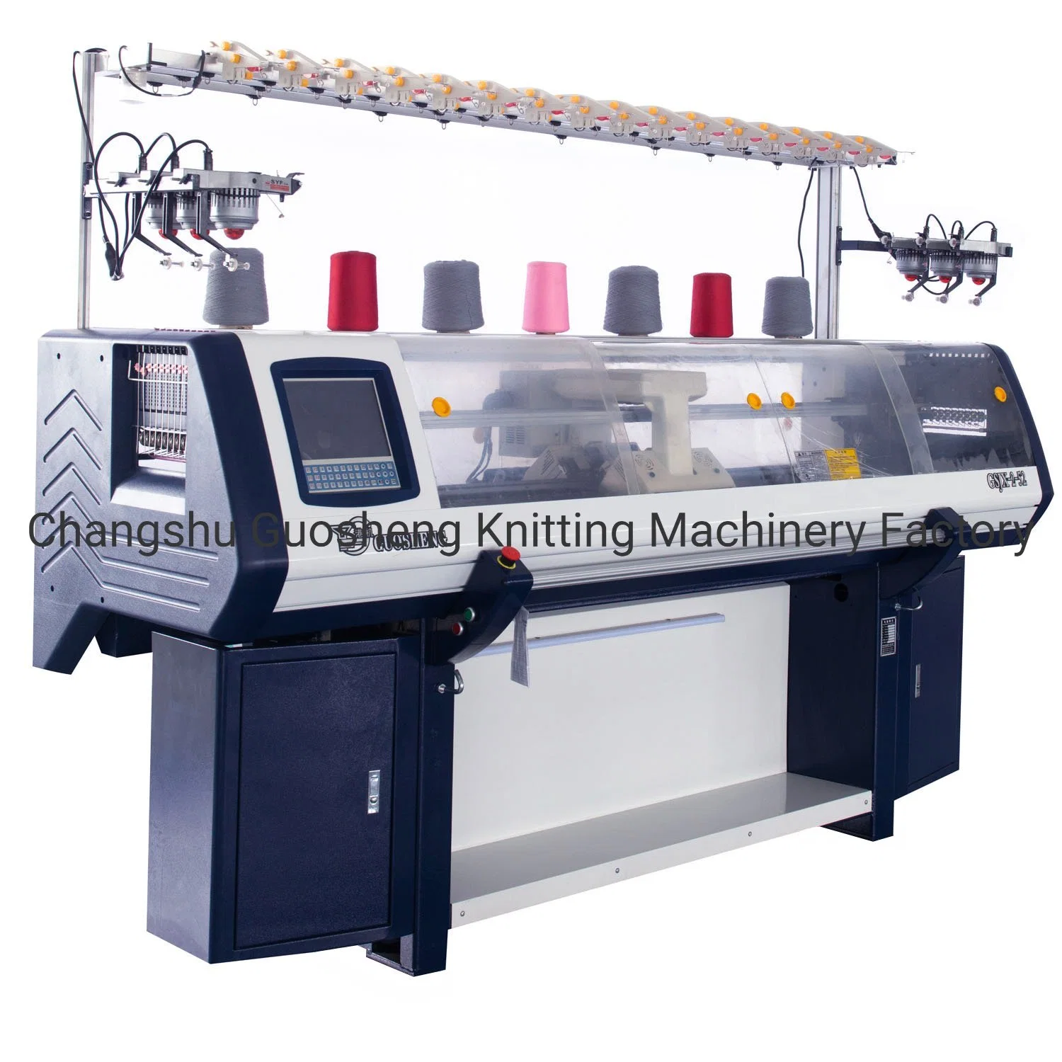 Computerized Sweater Flat Knitting Machine Fully Jacquard and Intarsia