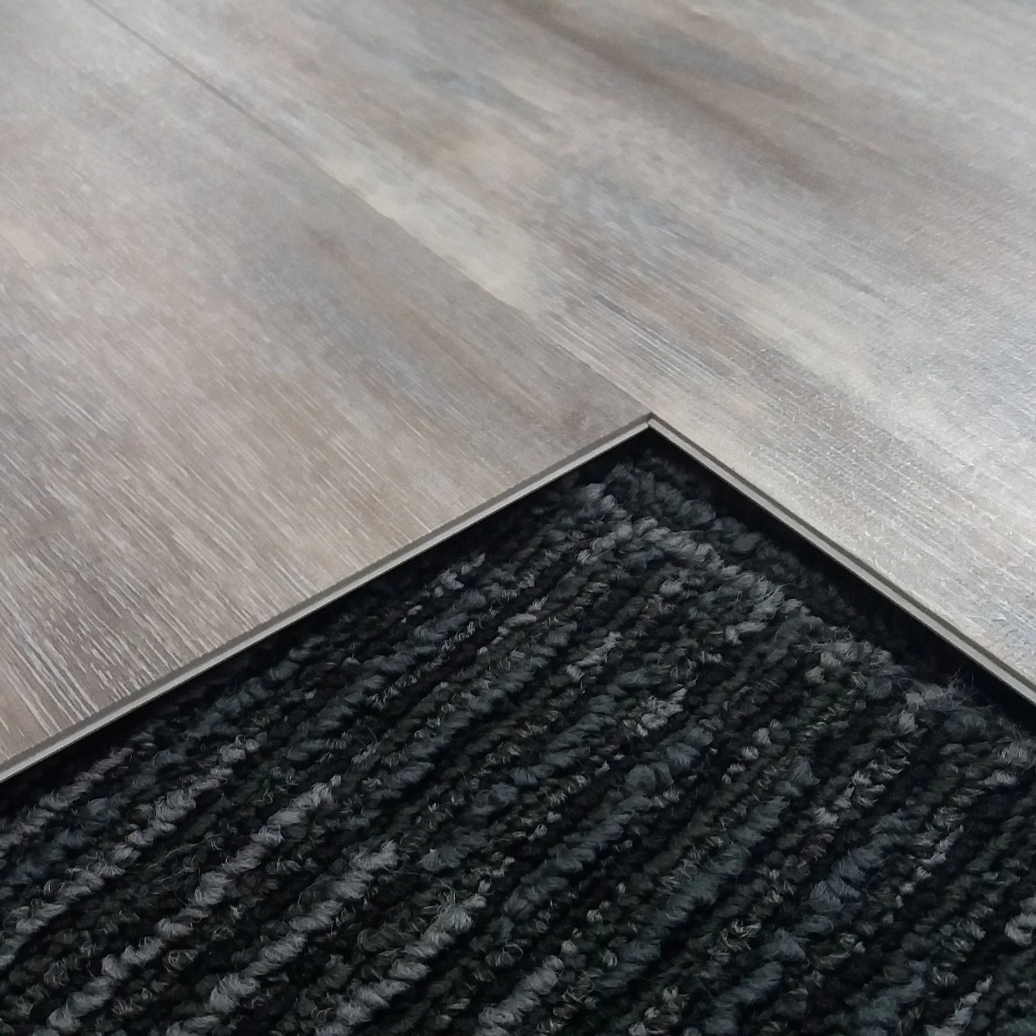 Borde biselado micro núcleo rígido estampado Spc Lvt Baldosa de vinilo para la decoración del hogar