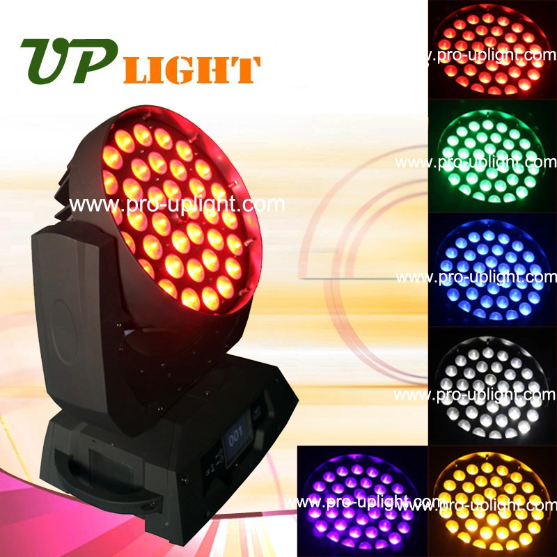 رأس متحرك 36*18 RGWA+UV 6in1 إضاءة مرحلة LED لغسل التكبير/التصغير