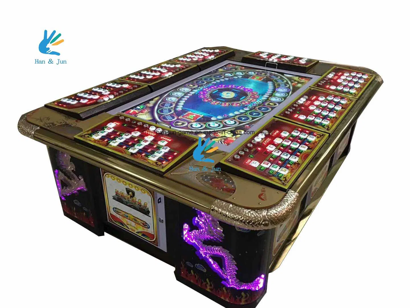 Luxury Betting Animal Coin Operated Video Game Machine