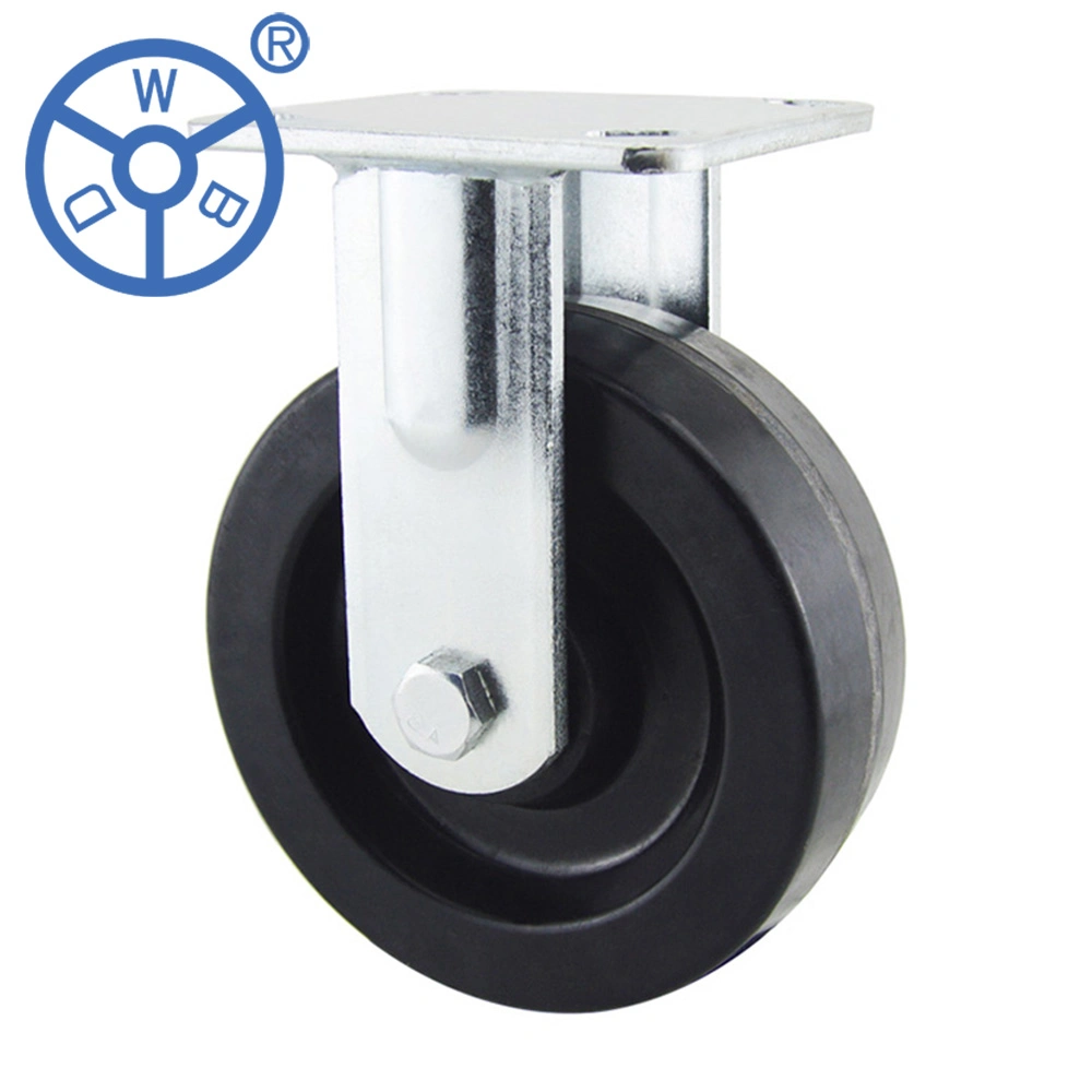 Industrial PP Wheel 100mm Heavy Duty Caster Wheel Double Ball Bearing America Type Lockable Caster