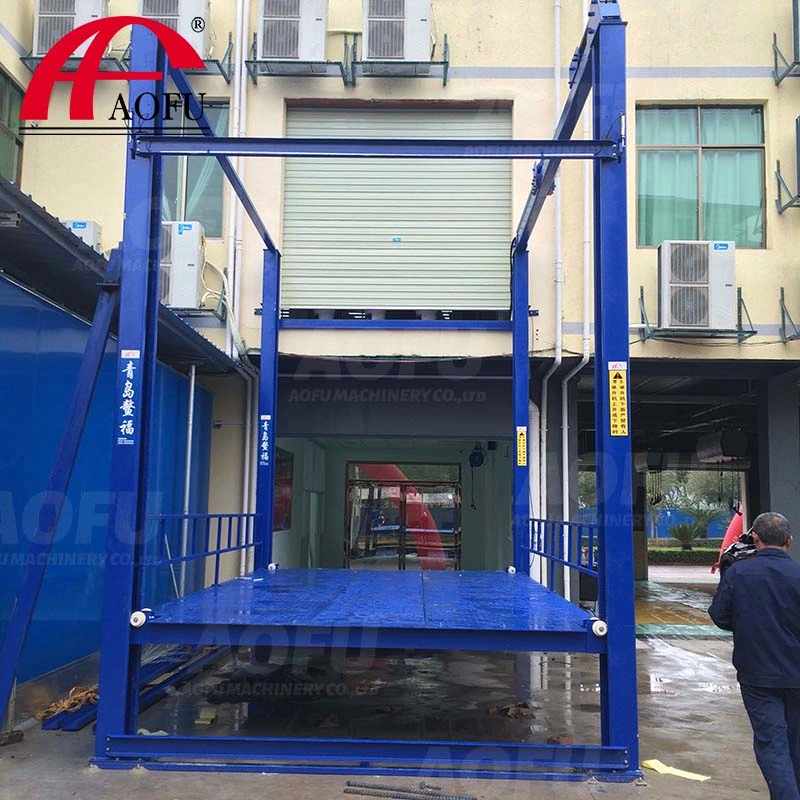 CE Approved Hydraulic 4 Post Car Lifting Platform