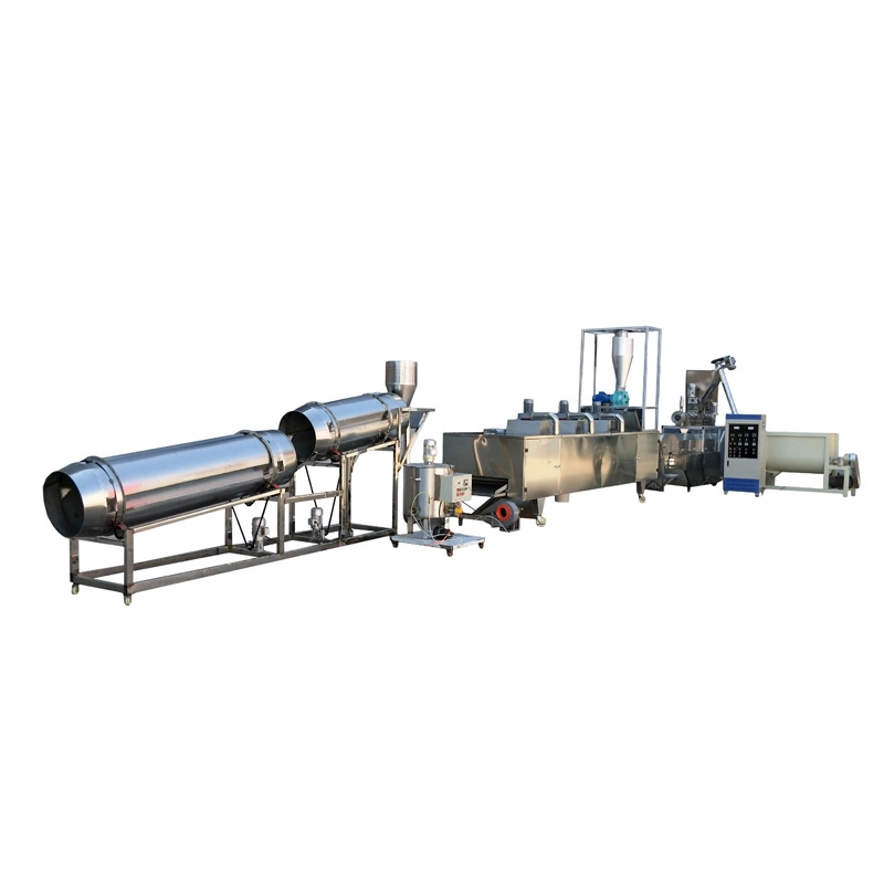 Dry Pet Dog Food Feed Pellet Making Machine Production Line Including Packaging