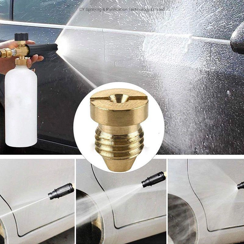 Car Washer Snow Foam Generator Lance with Different Kinds Male Thread Adaptors Soap Gun Washer with Adjustable Nozzle Sprayer