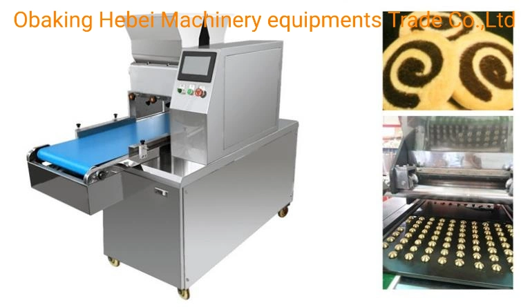 Hot Sales Chocolate Strip Biscuits Cookies Production Line with Frozen Cookies Cutter