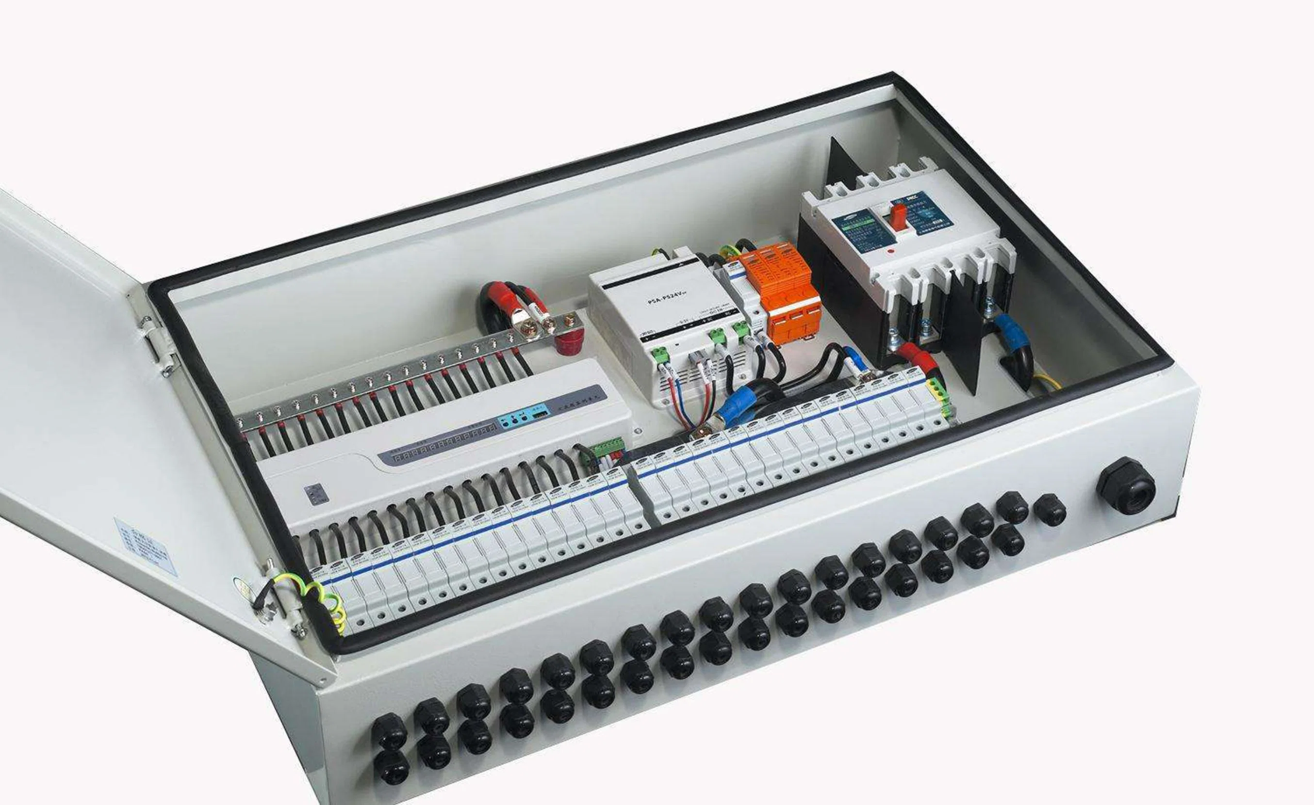 Caja de Protección de distribución DC resistente al agua Caja de Combinador DC fotovoltaico fuera de la red