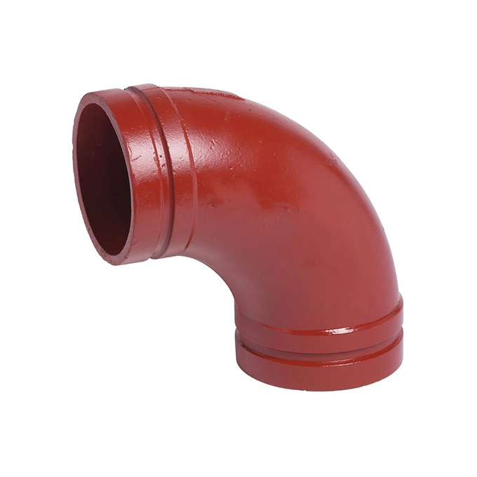 UL FM Standard Ductile Iron Grooved Elbow