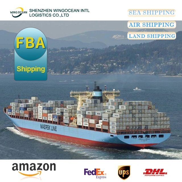 Amazon Fba Freight Agent Door to Door DDP DDU Sea Shipping From China to UK, Germany, France, Spain, Italy