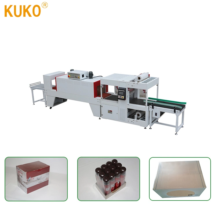 Automatische Karton Corrugate Box Sleeve Sealing Schrumpffolie Schrumpffolie Schrumpffolie Verpackung Verpackungstunnel Maschine Für Wrapper