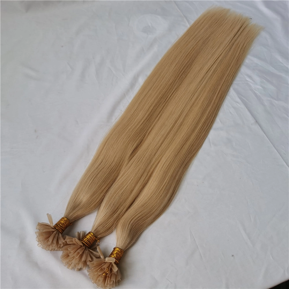 100% Virgin Hair Flat-Tip Hair Extension Part Wig