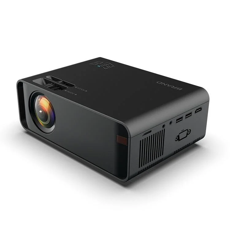 HD 720p Portable Mini Movie Projector for Home Theater and Outdoor Movies