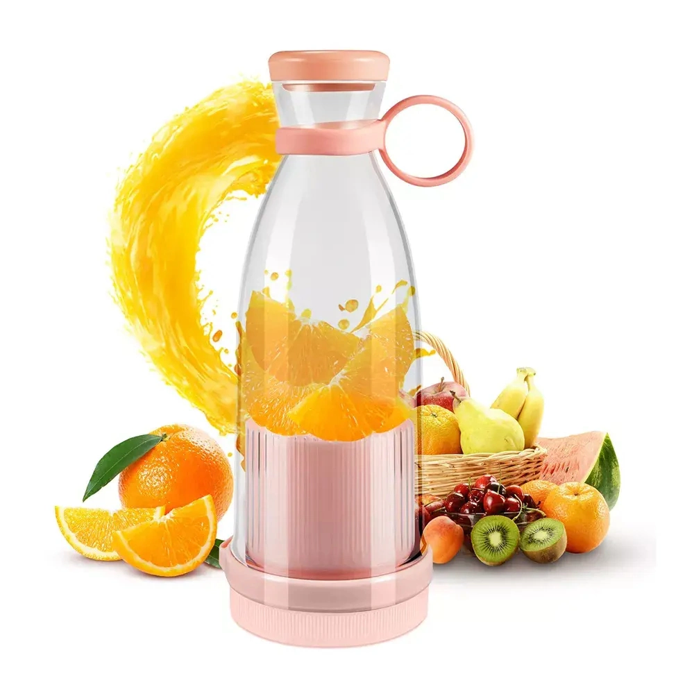 Hot Selling Portable 350ml Fruit Ice Mixer Cup Blender USB Charge Juicers