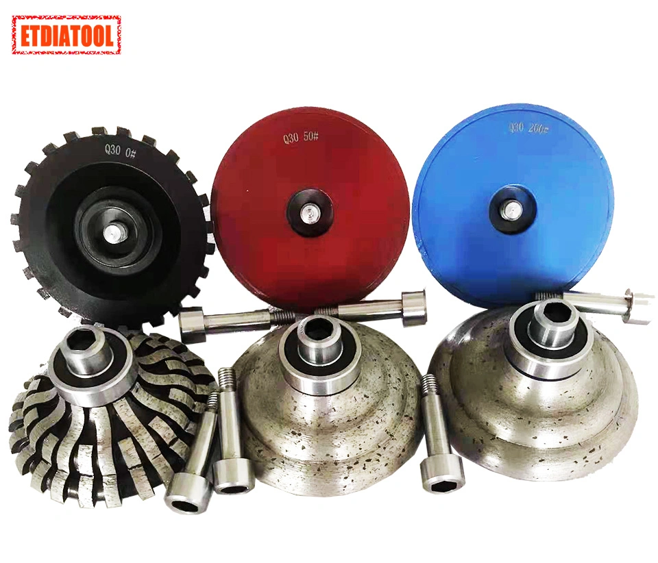 B30 Diamond CNC Wheels for for Grinding Granite, Sandstone, Quartz, Marble, Artificial Stone