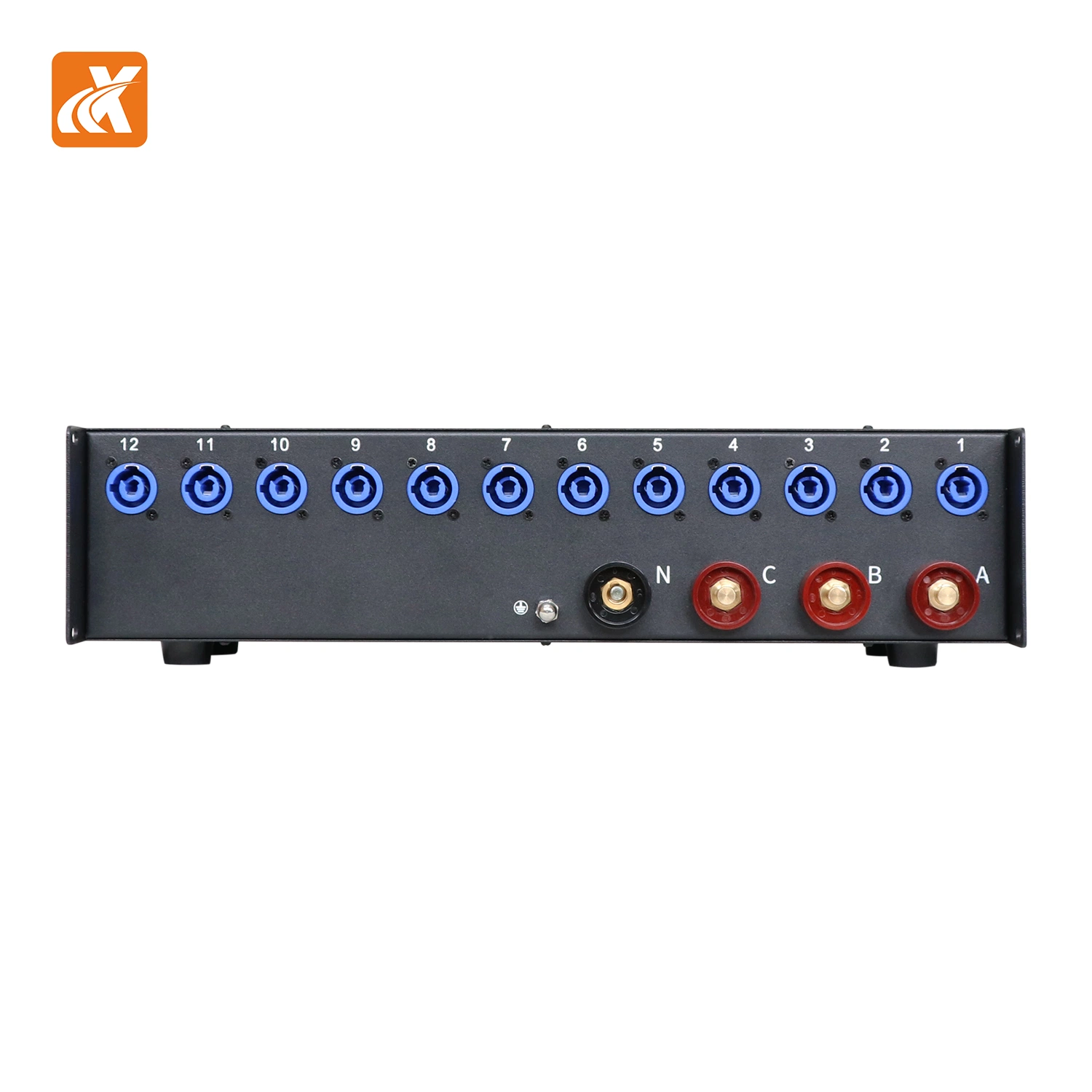 Model Ztx-H12 Through Box 100-200V 50-60Hz a. B. C Three-Phase Work Indicator Stage Lighting Equipment