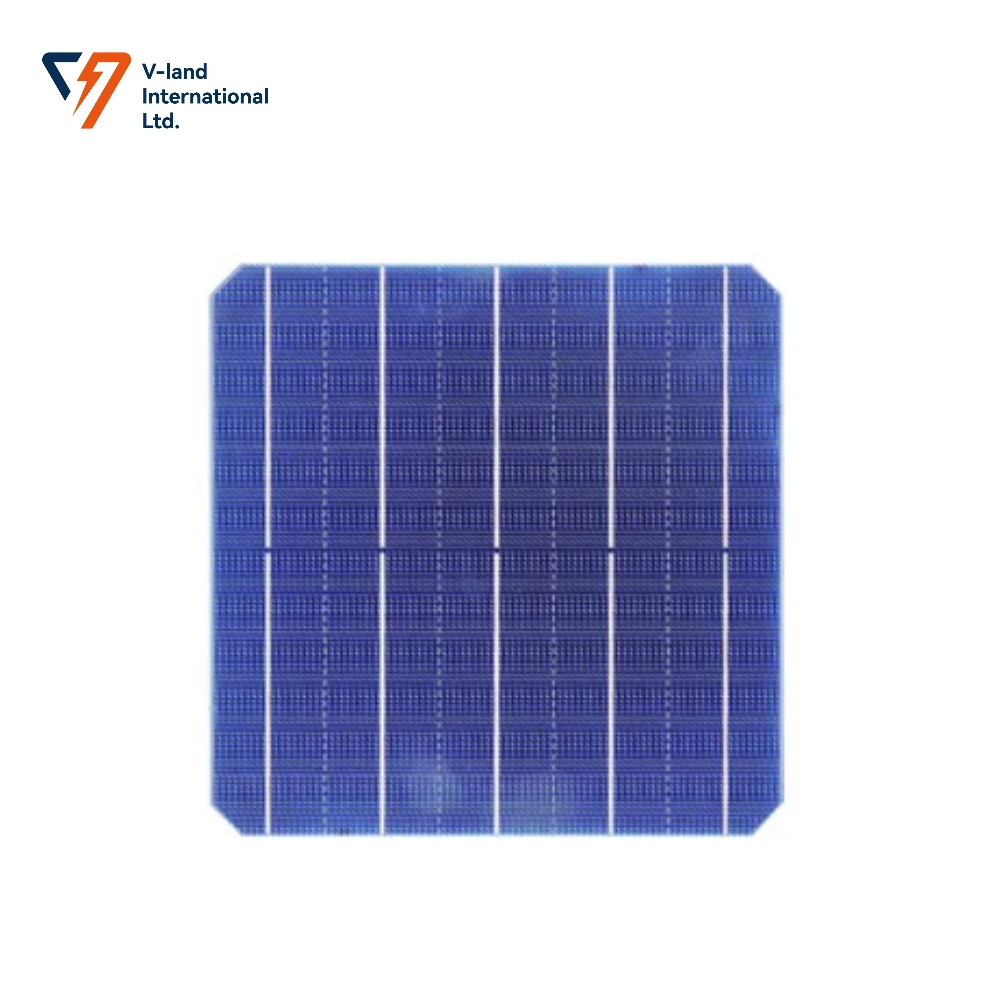 Melhor preço sistema de armazenamento de energia solar PERC HJT Topcon Monofacial Bifacial Single Side Double Side célula de meia monocristalina de elevada eficiência Célula solar