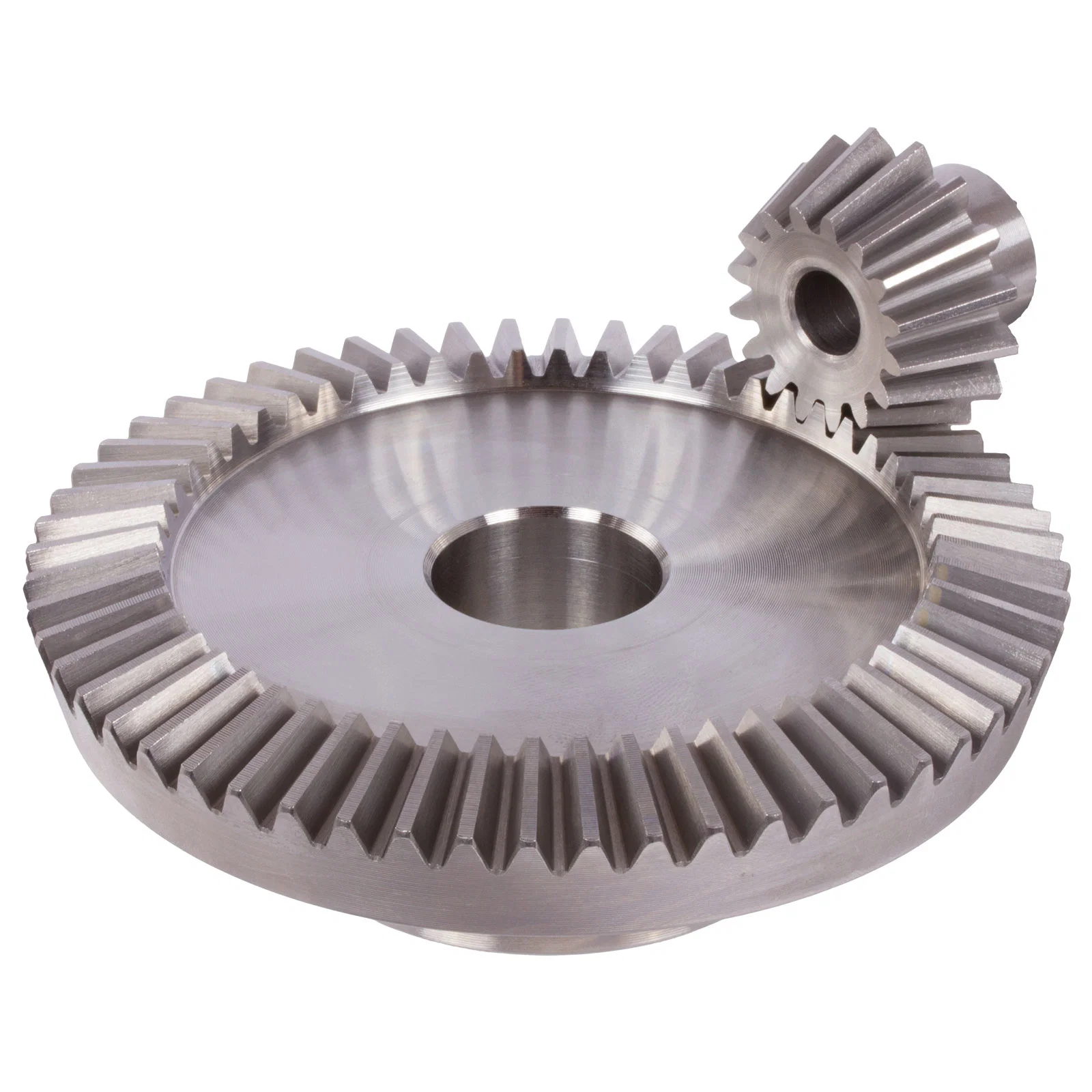 OEM Manufacturer Precision Machined 42CrMo4 Steel Spiral Toothed Bevel Gears