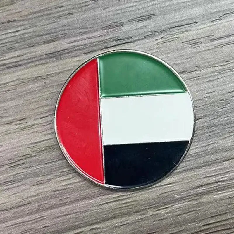 2023 novo produto VIP EAU 52 National Day Metal lapel Pins Badges Asny 52 EAU Scarf bordadas Gifts Mobile Phone Autocolante