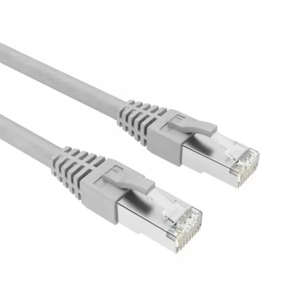 Computer RJ45 Jumper Bare Copper CAT6 CAT6A FTP Network Patch Cord Cable