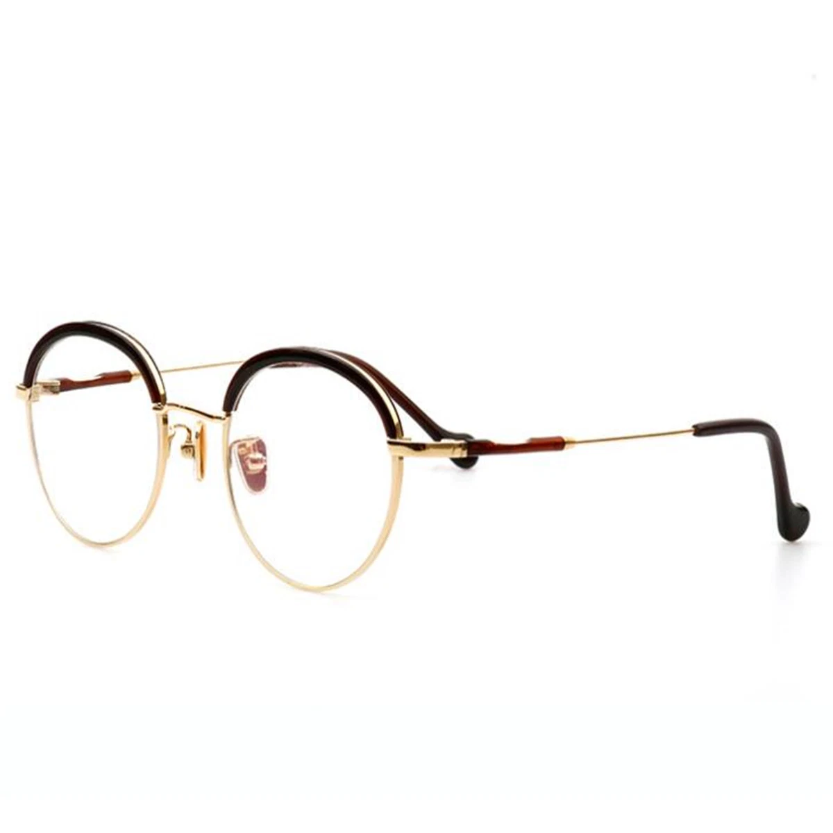 Fashion Design Klassische Brille Optische Titan Rahmen Brillen