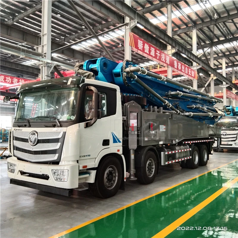 30m 38m 52m 58m 62m 70m Concrete Boom Pump Boom Concrete Pump Truck Mounted Concrete Boom Pump with Best Price for Sale