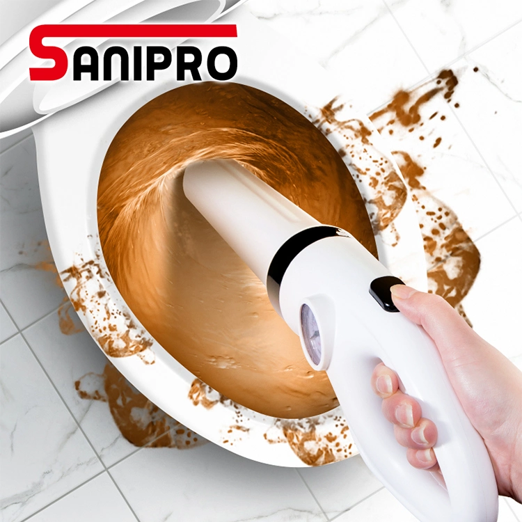 Sanipro Bathroom Toilet Plungers High Pressure Pump Cleaner Powerful Air Plunge Dredge Drain Blaster Gun