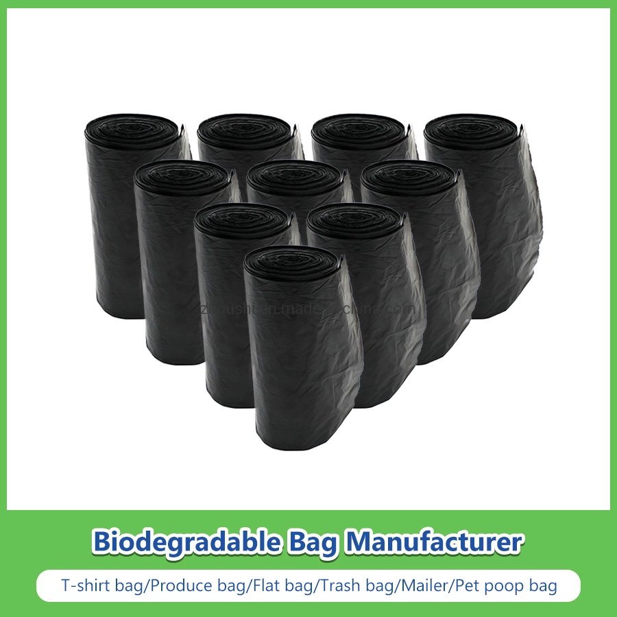 De plástico biodegradable HDPE gran bolsa de basura de la construcción