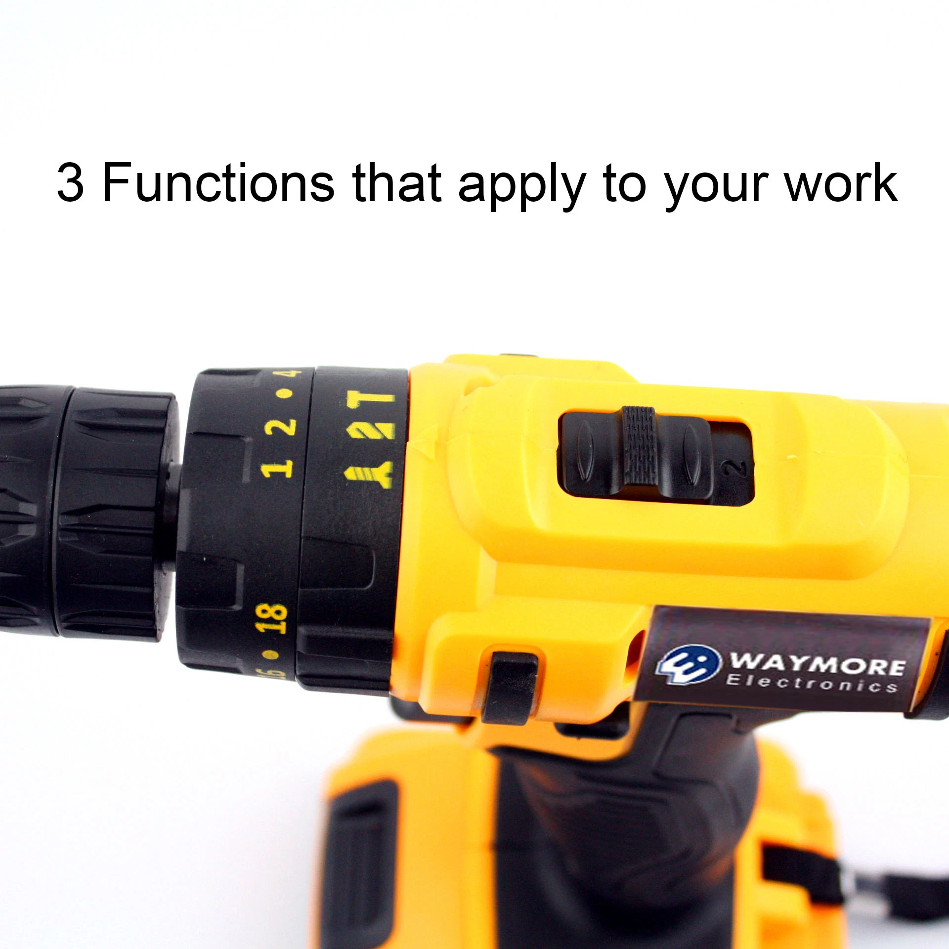 48V Lithium Electric Drill Cordless Lithium Drill Power Tools Cordless Drill