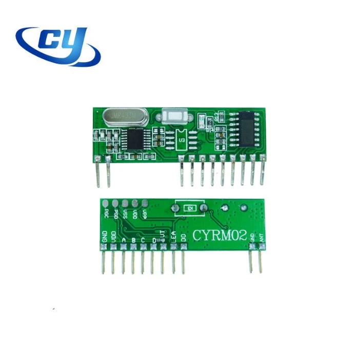Модуль беспроводного приемника декодирования Cyrm02 с фиксированным кодом 433 МГц PT2262