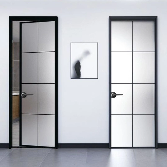 Prima Cheap New Design High quality/High cost performance  Slim Sliding Interior PVC Door for Building Material