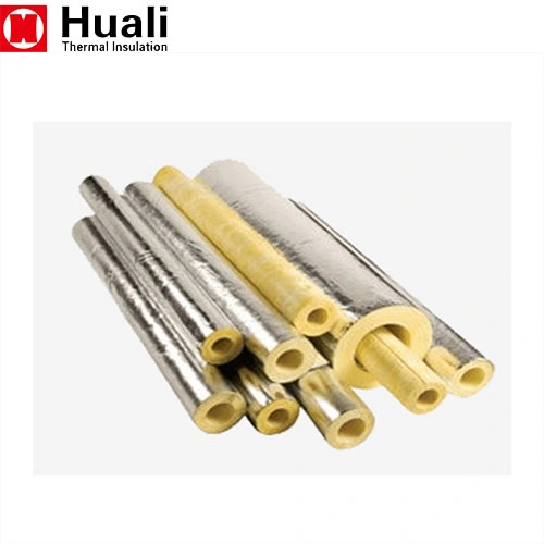 Huali Rock Mineral Wool Pipes, Rock Fiber Wool Pipe Insulation